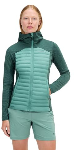 Berghaus Nula Hybrid Veste pour Femme, Light Terrain, 6