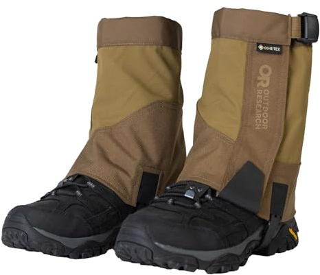 OUTDOOR RESEARCH Crocodile Mid-Height Gaiters | Gore-Tex, Waterproof, Windproof, Abrasion Resistant, Breathable, Cordura Fabric, Boot Cover