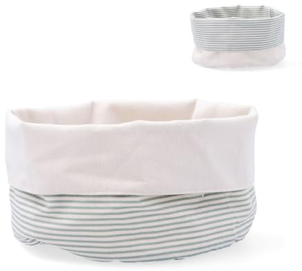 VINTHERA Okapi - Cestino per il pane riciclato, 20 cm, in cotone, ignifugo, riciclabile