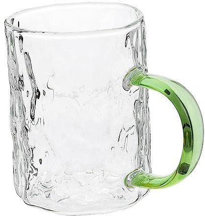 CIYODO Household Multi-Function Drink Cup Borosilicate Coffee Mug Handle Tea Cup for Use for Beverages and Fruit Juices