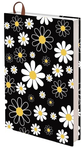 craspire A5 Buchhülle Mit Blumenmotiv Schmetterling Waschbar Wiederverwendbar Großer Buchschutz Aus Nylon Elastische Notizbuchhüllen 12.4x8.8Zoll Geeignet Für Die Meisten Hardcover Bücher
