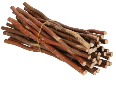 PATIKIL 36 Pezzi 20cm Bastoncini Di Legno, Bastoncini Naturali Per Artigianato, Rametti Di Legno Essiccati Per Accessori DIY Decorazioni Props Fotografici, Marrone