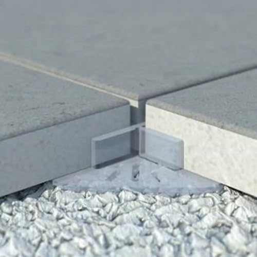 HORI Abstandshalter für Terrassenplatten I Paketinhalt: 48 Stück I Fugenbreite 3mm - Größe 10 mm