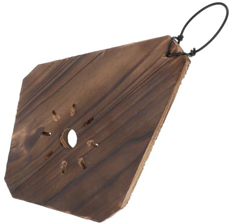 Abaodam Orchideen-wandpflanzgefäß Aus Karbonholz Geweihfarn-montagesatz Rustikale Pflanzgefäße Für Draußen Hängepflanzgefäß Für Orchideen Und Sukkulenten Vertikales Pflanzengefäß Für Innen