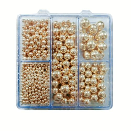 Edible Gold Pearls for Cake Decorating 4 Size （2mm 4mm 7mm 10mm）90g Edible Gold Pearls Sprinkles for Cake Topper Ice Cream Wedding Birthday Christmas Halloween Easter Thanksgiving Carnival Party