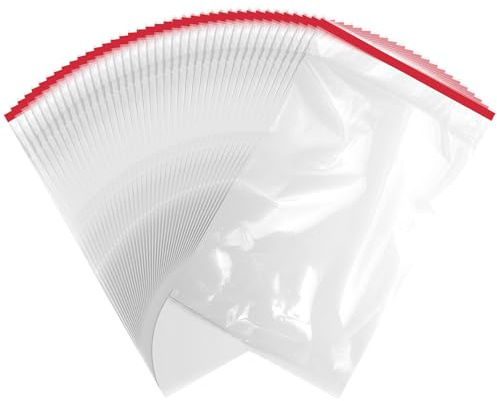 300 Stk.Flachbeutel Transparent,Selbstklebend Zellophantüten (30x46cm+4cm) | mit Klebestreifen,OPP Plastiktüten Klar Cellophan Versandtüten für Kleidung, Süßwaren, Hochzeiten