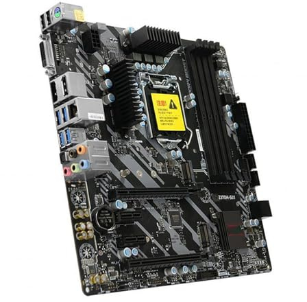 Compatibilità Fit For MSI Z370M S01 LGA 1151 con scheda madre desktop Intel Z370 DDR4 64GB 2xPCI-E 3.0 x16 M.2 Core i7 Cpus DVI HDMI USB .1 ATX