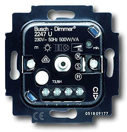 Busch-Jaeger 1307757 2247U Busch-Dimmer Einsatz 2247 U