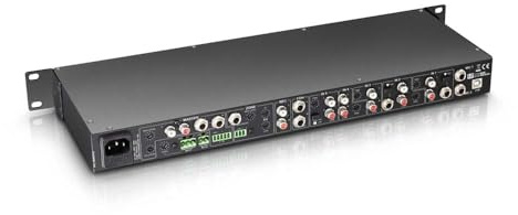 LD Systems ZONE 622 - Mezclador de 2 zonas, formato 19 1 U
