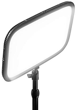 Elgato Key Light - Éclairage de studio pro 2 800 lumens avec pince pour bureau, pour streaming, enregistrement et visioconférence, avec température et luminosité réglables sur Mac, PC, iOS et Android
