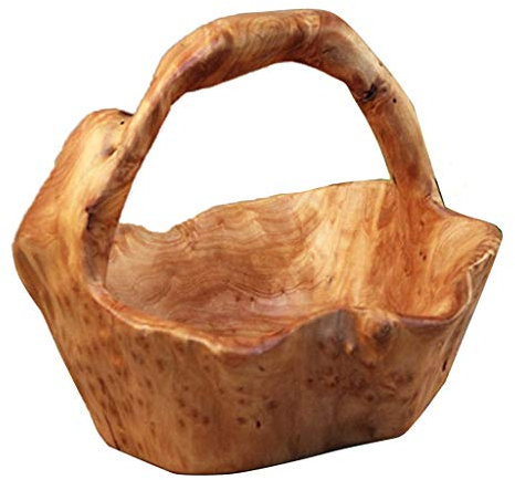 Tubayia - Frutero de Madera portátil para casa o pícnic