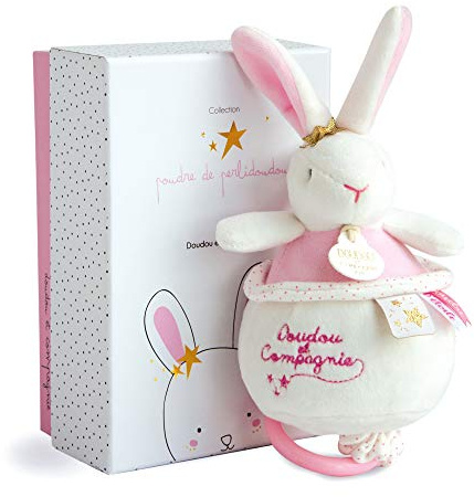 Doudou et Compagnie DC3519 LAPIN ETOILE - Spieluhr, rosa