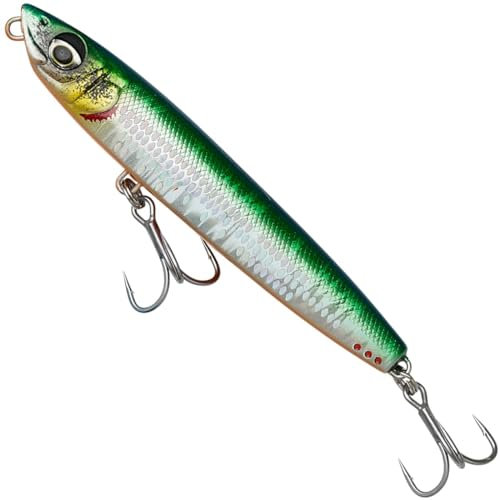 Savage Gear Kunstköder zum Meeresangeln Cast Hacker Fast Sinking 11,5cm 44g, Farbe:BGO LS