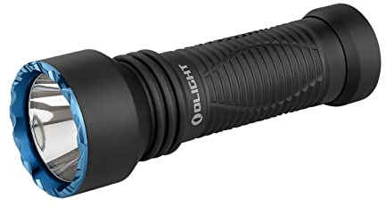 OLIGHT Javelot Mini 1000 Lumens Powerful EDC Flashlight Long Range Torch 600 Meters Throw Circular Light Source with Holster for Hunting, Adventure (Black)