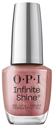 OPI Infinite Shine Chicago Champaign Toast – vorgehärtete Gel-Technologie ohne UV-Lampe – bis zu 11 Tage Halt – langanhaltender, veganer Nagellack – extra breiter ProWide Pinsel für makellosen Auftrag