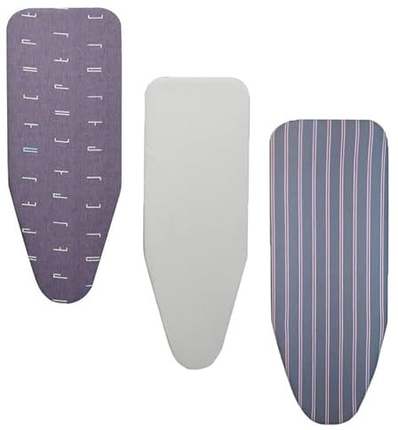 GSKFXJ Bügelbrettbezug Mit Polsterung 90x30cm 100x34cm 110x34cm Baumwolle Ersatzbezug Für Bügelbrett Einstellbar Bügeltischbezug, Schnelles Bügeln(Letter,36x12in (90x30cm))