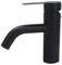 Minnhua Rubinetto Bagno Rubinetto Lavabo Monocomando Nero Rubinetto Bagno Rubinetto Lavabo Rubinetto per Lavabo Alto in Acciaio Inossidabile Miscelatore per Bagno Controllo Acqua Calda e Fredda Cromo