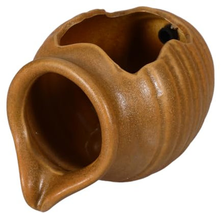 HOOTNEE Landscape Fountain Decorative Waterfall Jar Pump for Plant Pot Home Decor Water Feature