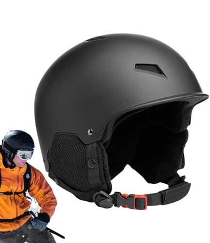 Sportdesign skidhjälm I skidhjälm och dam I polykarbonathjälm I andningsbar aktiv hjälm, justerbar storlek, Kelvin unisex sporthjälm