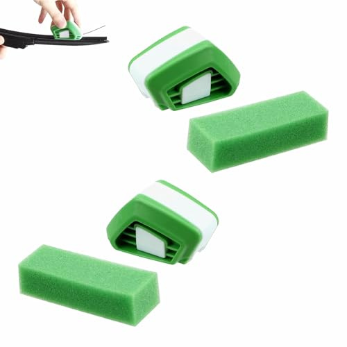 TFSYLISA 2 Pezzi Strumenti di Riparazione per Tergicristalli, Strumento di Riparazione per Spazzole Tergicristallo con Spugna, Taglierina per Tergicristalli per Auto