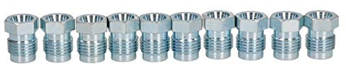 1/2 x 20 UNF Macho de acero Racores de unión a 1/4 para tubo de freno 10PC