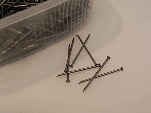 250g (28,40€/1Kg) Rähmchennägel Stahl, blank 1,2 x 30 mm Imker Imkerei Rähmchen Nägel