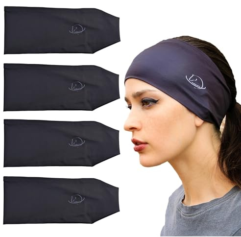 myMareCo Equestrian Headbands for Women, Under Riding Helmet Bands, Sportswear Wide Hair Wrap Suitable for Use with Bike Helmets, Yoga & Hiking
