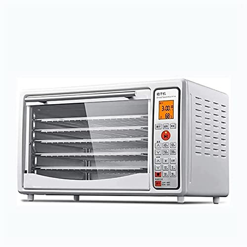 Déshydrateur Alimentaire pour Viande séchée, Fruits, viandes, légumes, friandises pour Chiens, Herbes et yaourts, 85 Plateaux en Acier Inoxydable, sèche-Aliments avec minuterie numérique, contrôle d