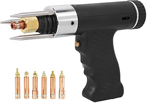 Pistola per Saldatura a Punti con Scarica di Condensatori Pistola per Saldatura Saldatore per Perni Pistola per Saldatura a Punti con Pinza 6 Pezzi M3 a M10