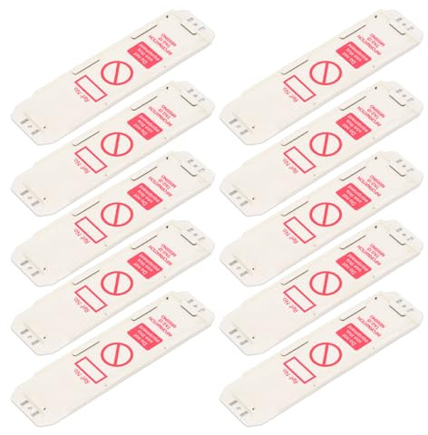 Safety Inspection for Accident Prevention, 10 Safety, Inspection Record Tag for Ladders, Inventory, Machinery, Construction, Scaffold Status Holder and