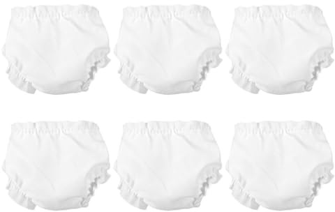 Garneck Ensemble De sous-vêtements pour Poupée De 25 Cm – Couches Réutilisables Et Élégantes pour Les Jeux De Rôle Et Limagination des Enfants