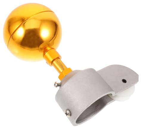 GAROZATION Aluminium Fahnenmast Kappe Fahnenmast Ornament Topper 2pcs Fahnenmast Liefert Pulley LKW