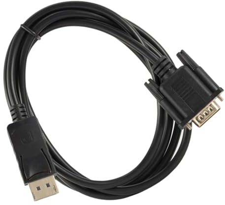 Toddmomy Cable Convertidor Vga con Conectores Chapados para Monitor PC Proyector Transmisión HD Vídeo Analógico Compatible Desktop Laptop