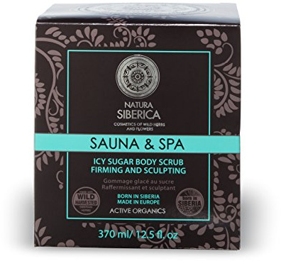 NATURA SIBERICA SAUNA & SPA ICY SUGAR BODY SCRUB SLIMMING 370 ml
