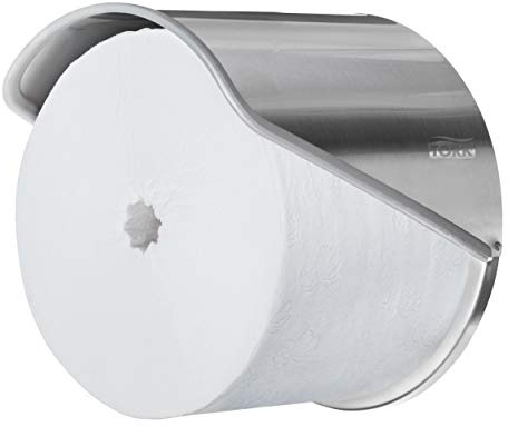 Tork Spender für hülsenloses Midi Toilettenpapier T7 Edelstahl, 472259