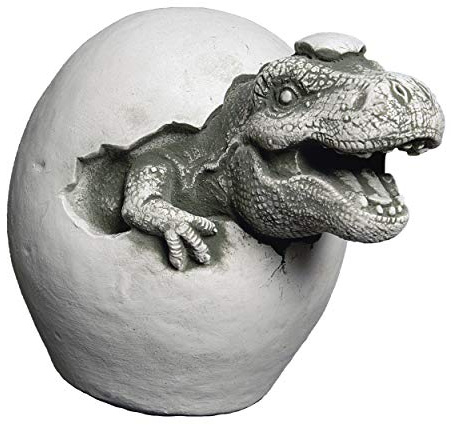 gartendekoparadies.de Dinosaure en Pierre Amusant Motif I de III Figure de Pierre Massive Dragons en Pierre reconstituée, résistant au Gel