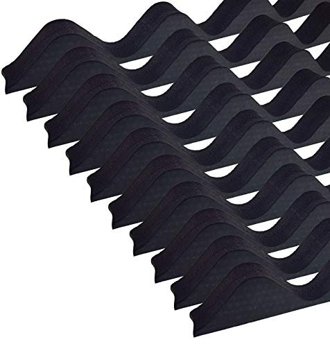 10 x Black Corrugated Sheet Foam Filler Eaves Purlin Roof Closure