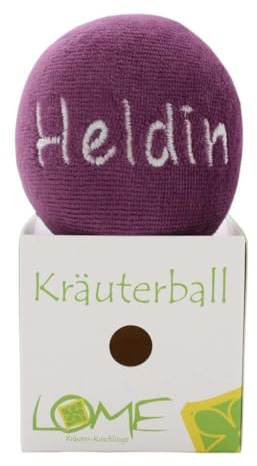 Lome Kräuterball - Knetball mit Bio Lavendel - Handtrainer Antistressball - Duft Anti Stress Bälle - Knautschball Kinder und Erwachsene - Motorikball