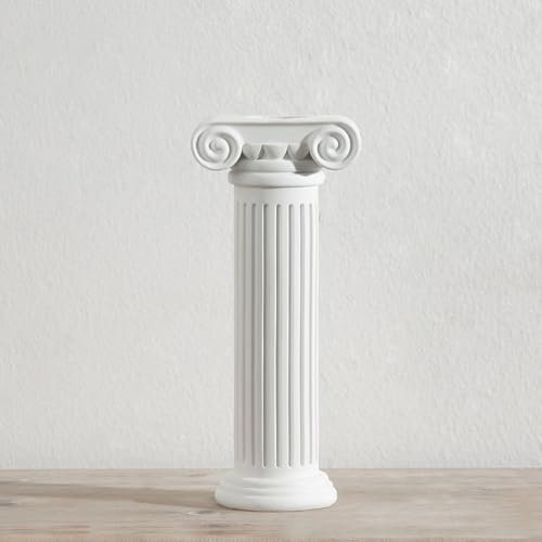 BESPORTBLE Luxurious Resin Roman Pillar Statue Planter for Home Decor Perfect for Weddings