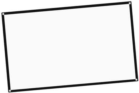SEWACC Pantalla De Proyección Portátil De Cine Casa De Proyección Plegable para Exteriores Interiores para Proyectores De Cine