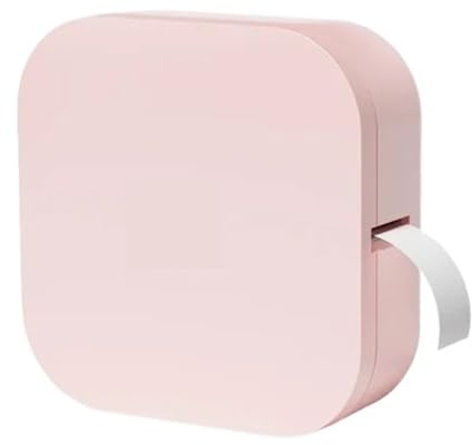 CCZRD Impresora De Etiquetas Inalámbrica Papel, Mano Bolsillo, Etiqueta Adhesiva Térmica For Precio, Marcador For Uso En El Hogar Y La Oficina Impresión Rápida Nítida Cada Etiqueta(Pink Q30 Printer)