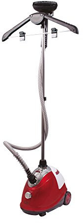 Quest 42320 Upright Garment and Fabric Steamer/Fast Heating Clothes Steamer/Removes Creases & Wrinkles / 1.8L Tank/Clothes, Curtains, Wedding Dresses, Suits, Sofas & more