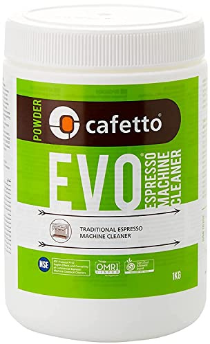 Cafetto EVO Reiniger für Espressomaschinen 1kg Pulver, rein organisch
