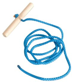 Schlittenleine mit Griff, 1,5m