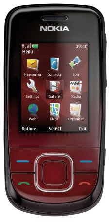 Nokia 3600 Claquettes Rouge foncé