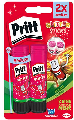 Pritt PPST2 - Colla stick, 2 pz, colore: Rosa