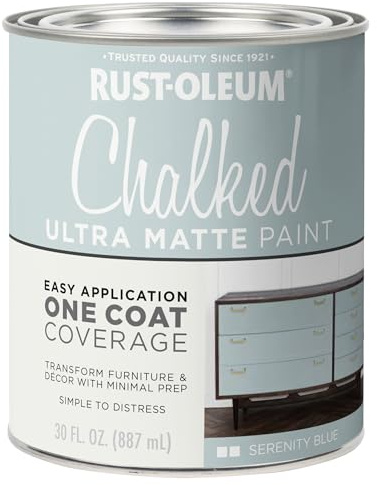Rust-Oleum Chalked All-in-One Ultra Matte Serenity Blue Spray Paint