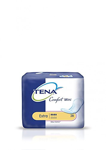 Tena Comfort Mini Extra, Slipeinlagen bei schwacher bis mittlerer Inkontinenz / Blasenschwäche, 224 Stück