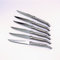 Laguiole Production 20100001 Coffret 6 Couteaux Steak Laguiole de table Manche Métal Inox, Argent