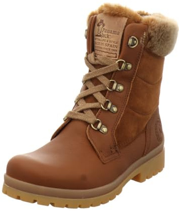 Panama Jack PT153513 Mujer Botas Militar, Marrón (Cuero B1), 36 EU